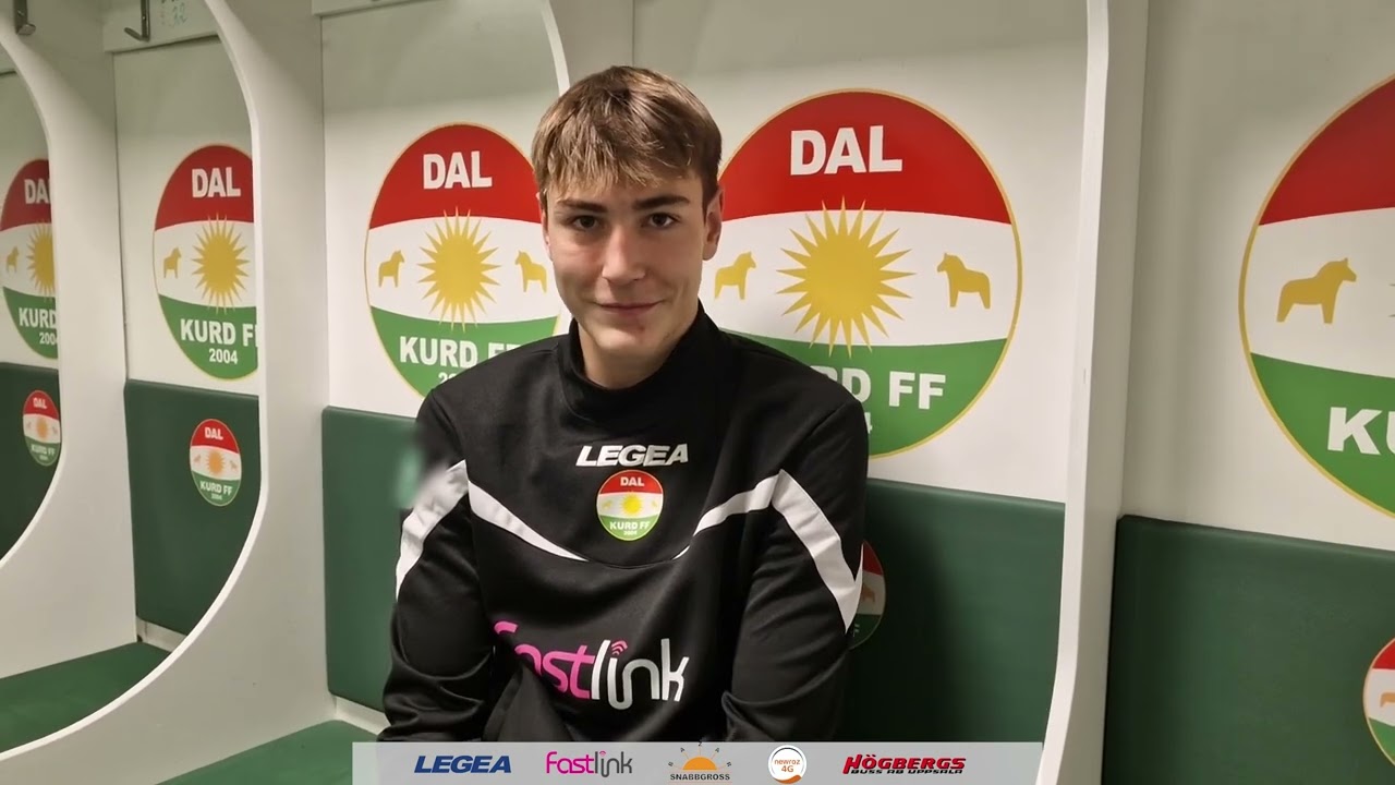 Intervju med Simon Eriksson som skrivit på för A-laget