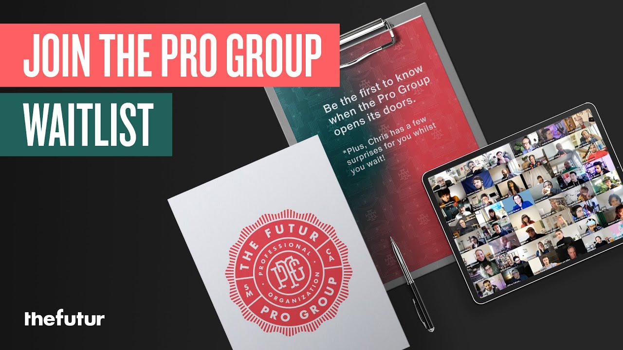Join The Pro Group Waitlist!