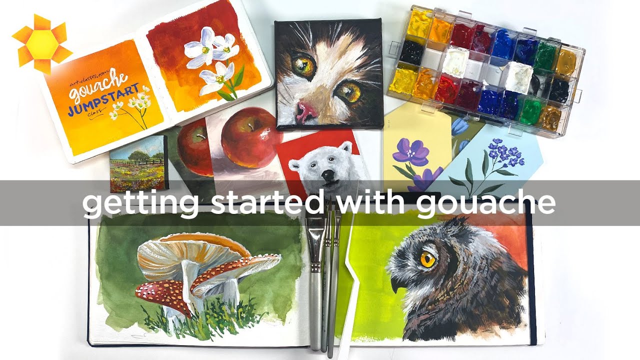 Getting Started with Gouache Painting