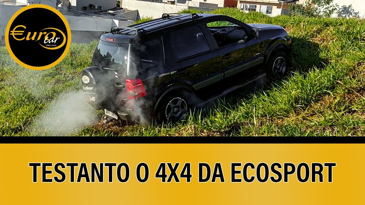 Teste do 4x4 da Ford Ecosport 4WD 2.0 FLEX 2009