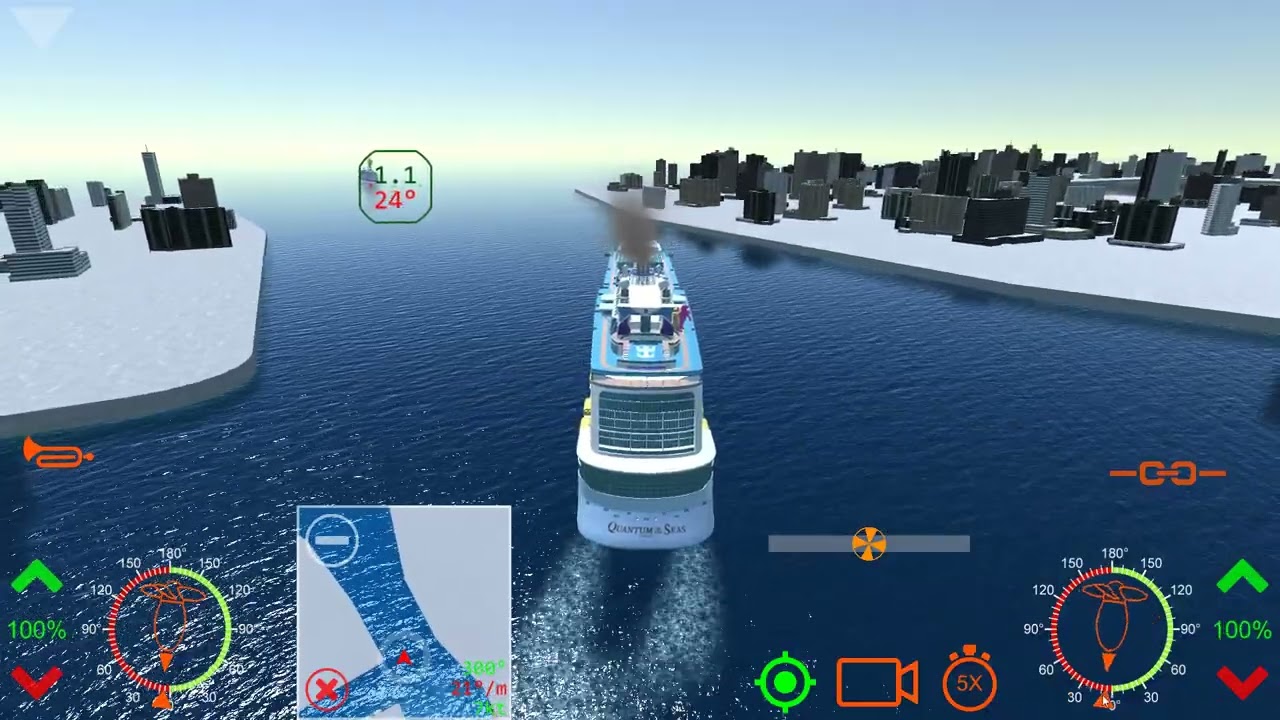 Cruise Ship Handling level 14 (Departure)