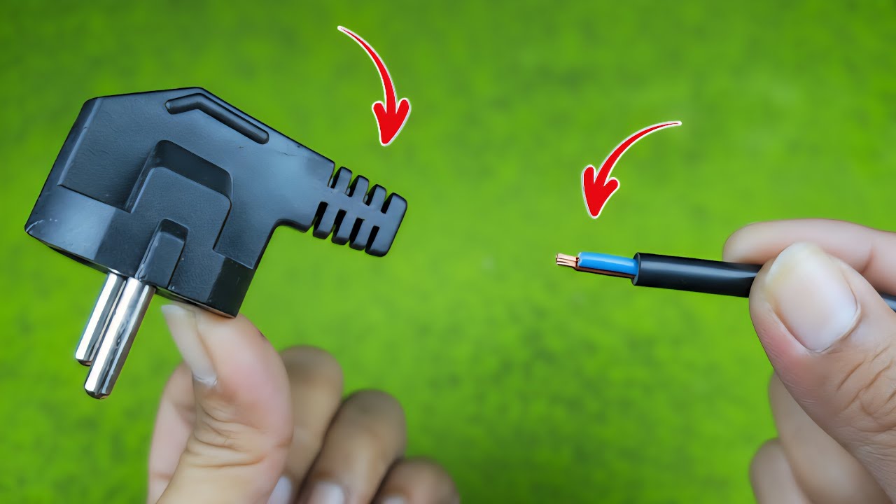 Лишь немногие умеют ремонтировать сломанную электрическую вилку!