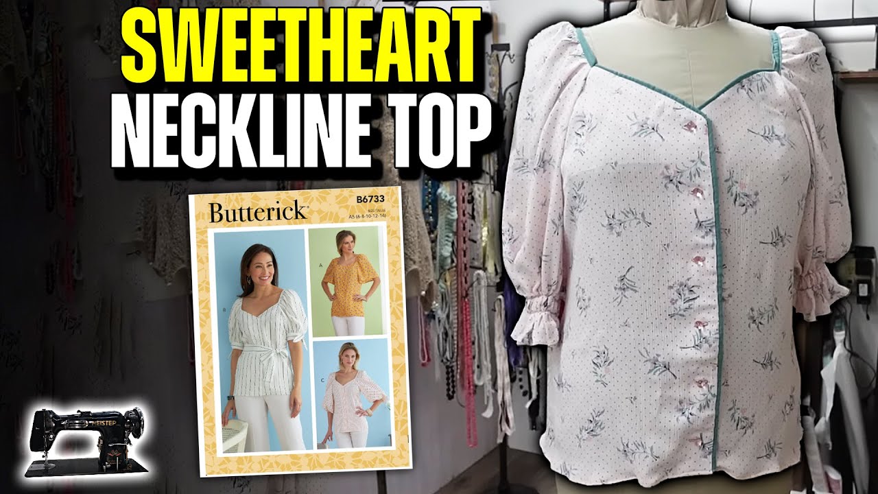 Sewing Butterick 6733 top - Tips and Review