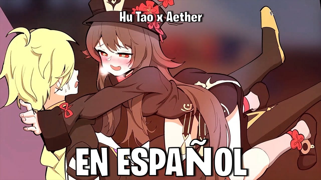 ❤ Hu Tao visita a Aether... | AETHER x HU TAO Comic ESPAÑOL |  Genshin Impact