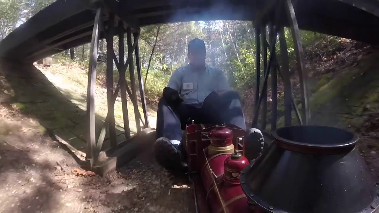 Inch and a Third Scale Virginia at St. Croix Railroad Sept. 2017