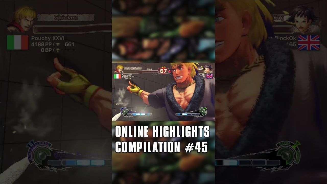 Compilation 45 Preview | #usf4  #streetfighter #fgc #gaming