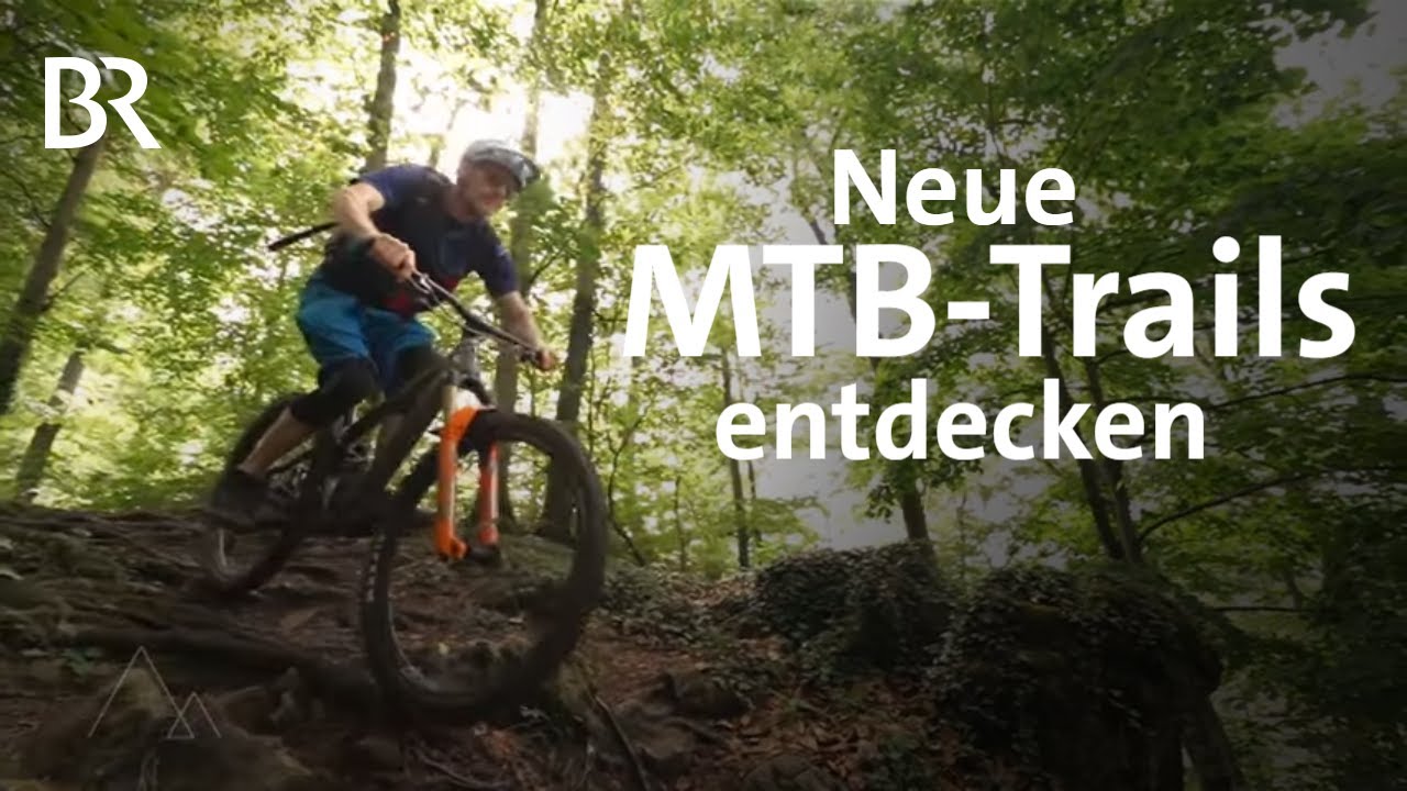 Zu Land und zu Wasser: MTB-Tour im Wald und durch Flüsse | Bergauf-Bergab | Berge | BR