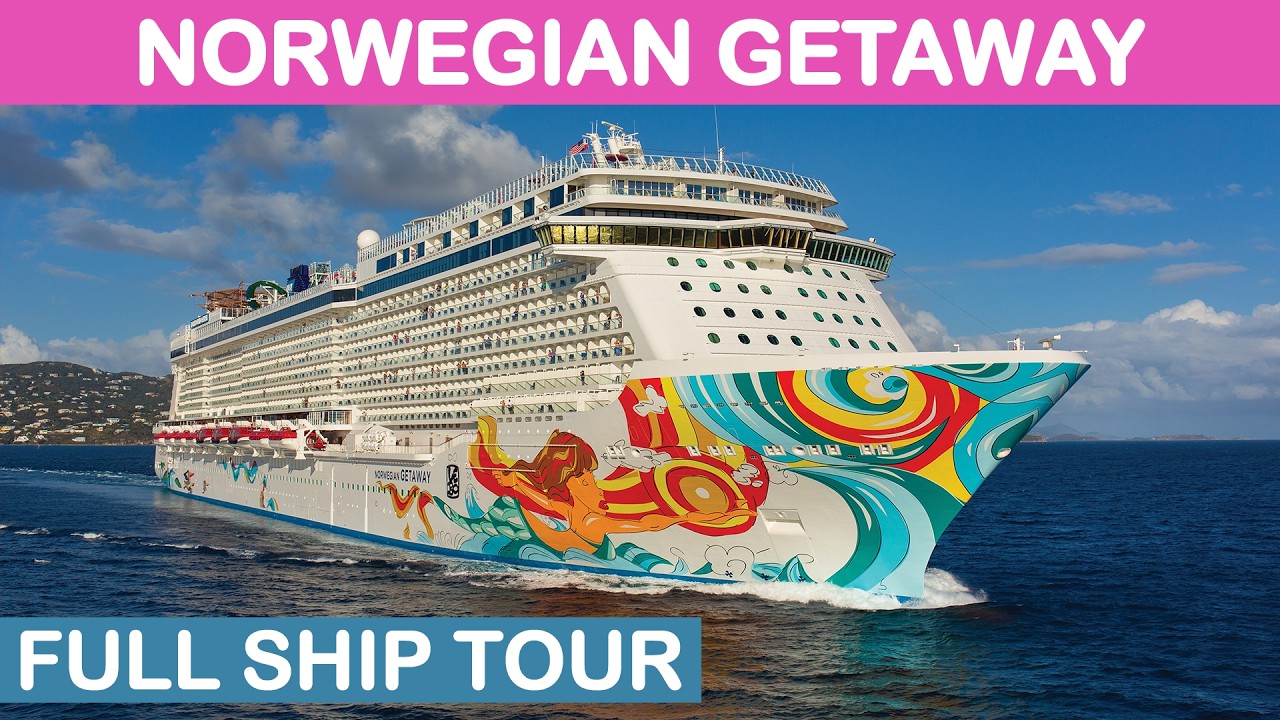 Norwegian Getaway (NCL): Full Ship Tour - Summer 2025
