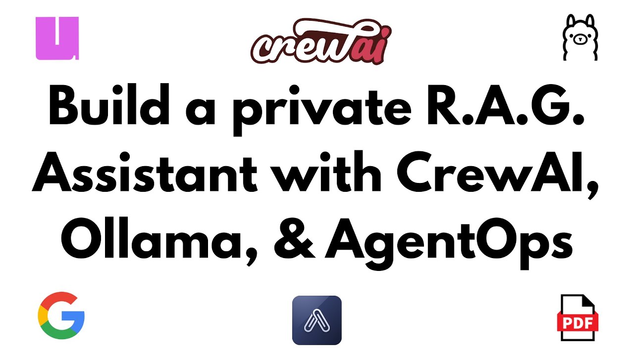 Создайте личного помощника R.A.G. с CrewAI, Ollama и AgentOps