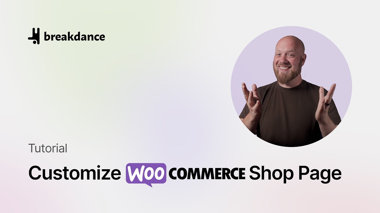Breakdance WooCommerce Shop Page Tutorial