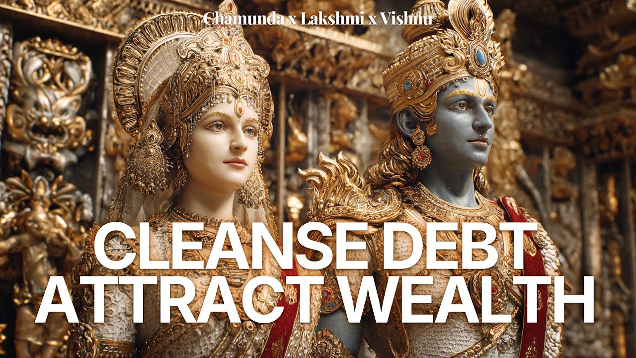 POWERFUL Financial Mantra to CLEAR Poverty Blocks & Attract Wealth | Chamunda x Lakshmi x Vishnu