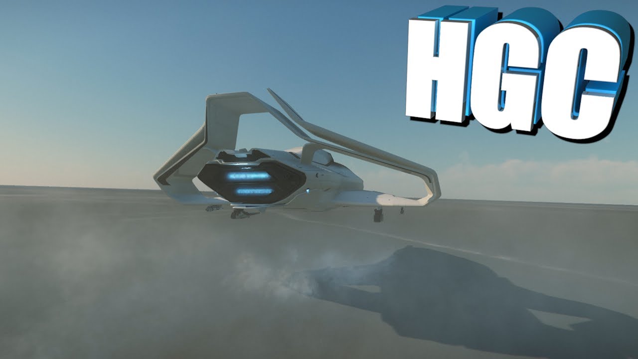Origin 300i flies low over the surface of the MicroTech planet in Star Citizen (1)