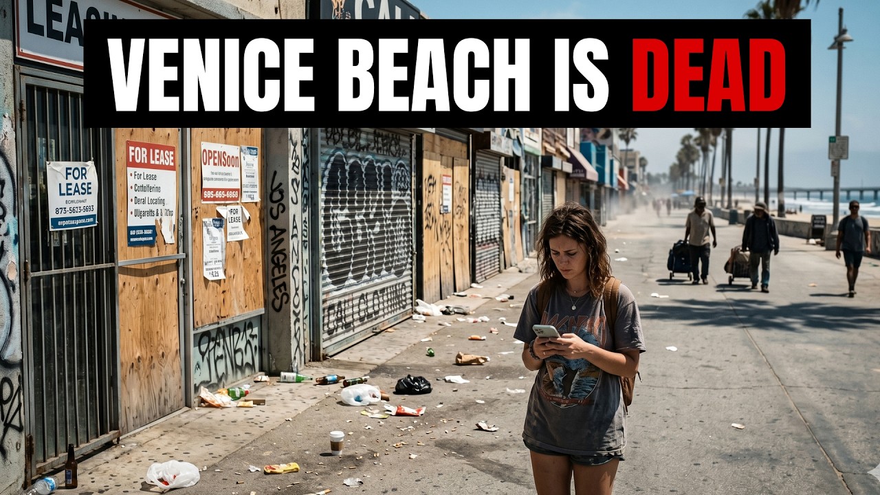 The COLLAPSE of Venice Beach &ndash; Empty Shops & Safety Concerns