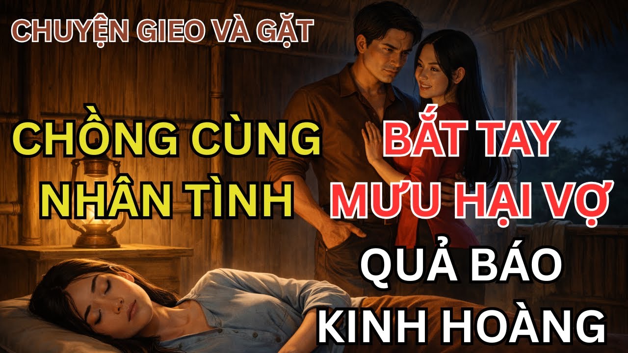 Câu Chuyện Nhân Quả   Chồng Ngoại Tình Bắt Tay Nhân Tình Mưu Hại Vợ Nhận Quả Báo Kinh Hoàng