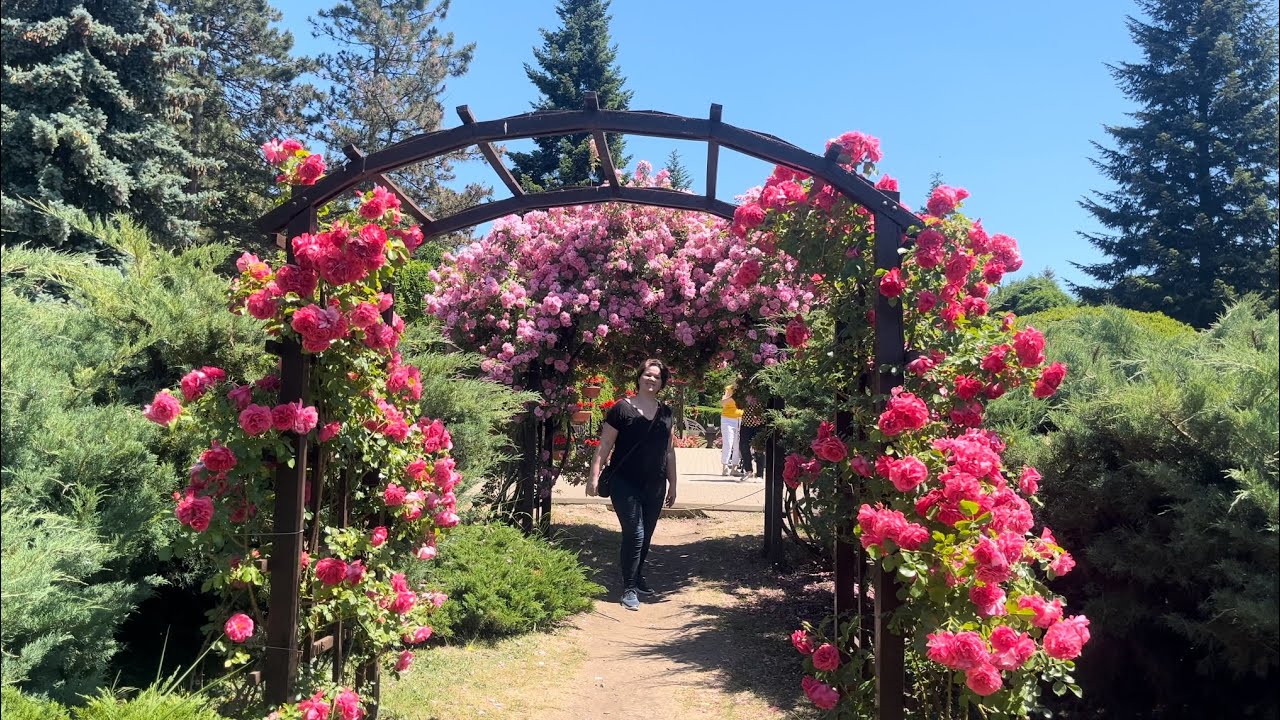 Botanical garden, Iasi, Romania- Walking tour