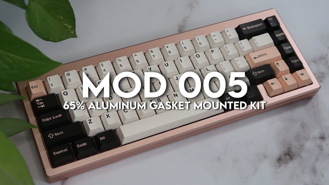 Akko MOD 005 | A 65% Aluminum Gasket Mounted Keyboard