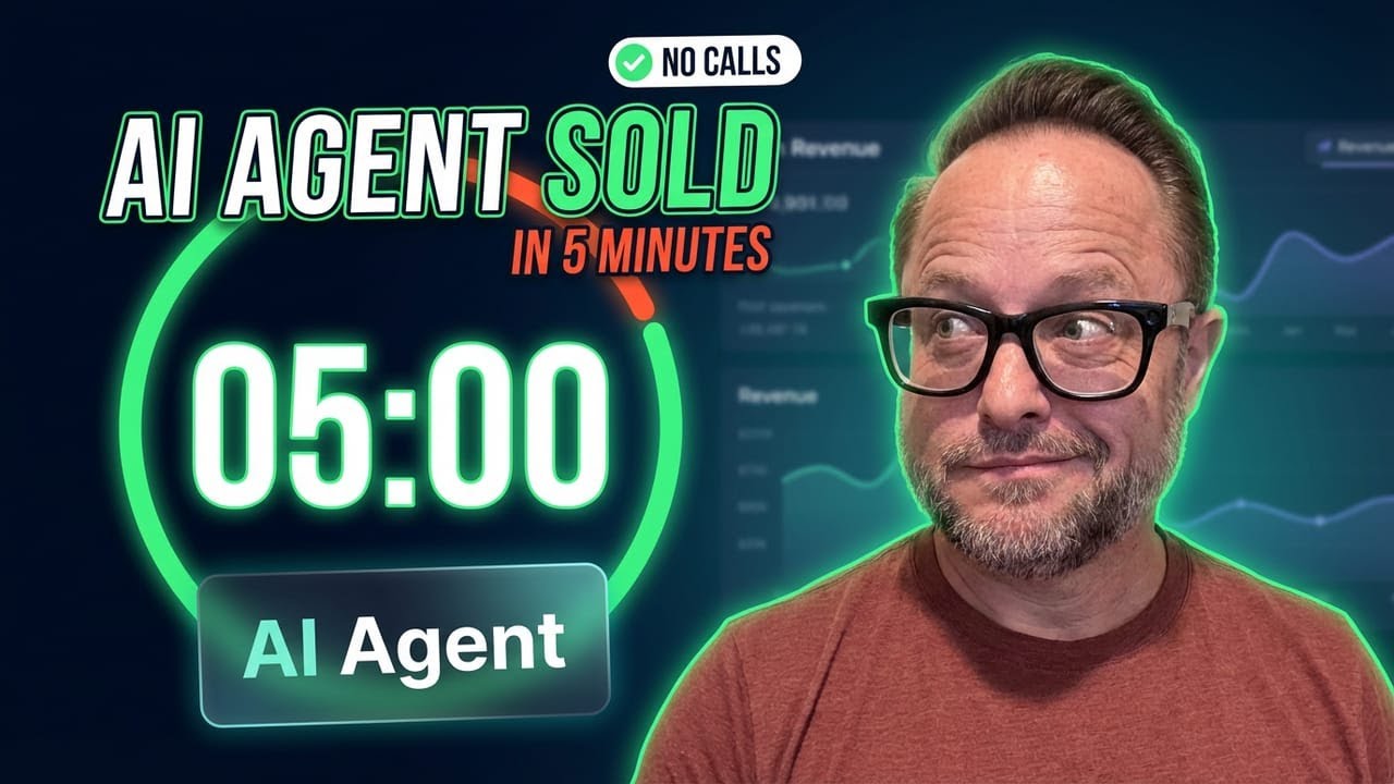 AI Agent Sales (Sold One in 5 Minutes, No Calls)