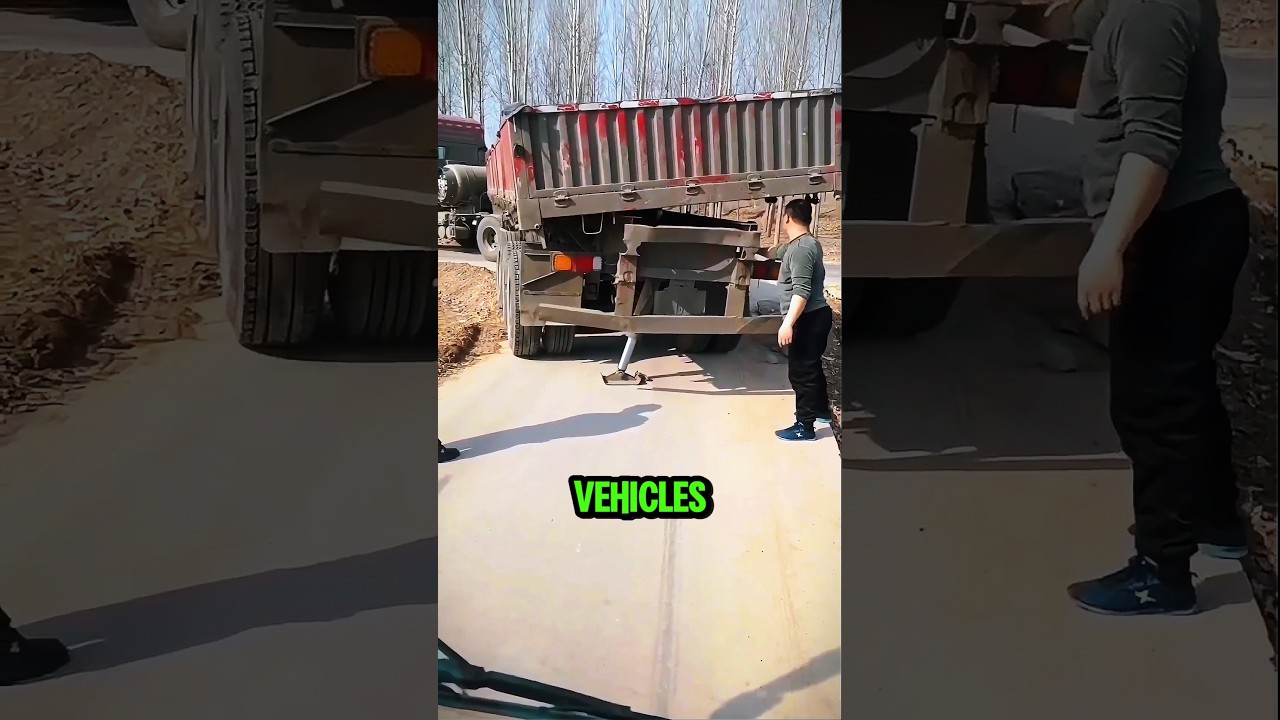 The Hidden Tech in Chinese Trucks That Solves Big Problems! #shorts #truck #facts