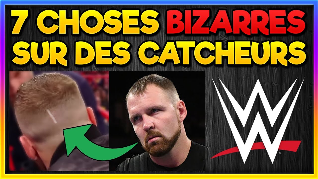 7 choses bizarres sur des catcheurs !