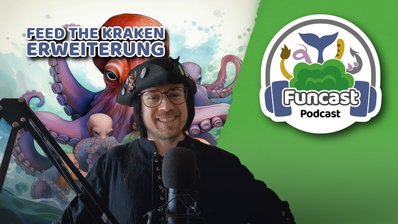 Crowdfunding-Teaser: Die neue Erweiterung für Feed the Kraken im Blick - Funcast 115