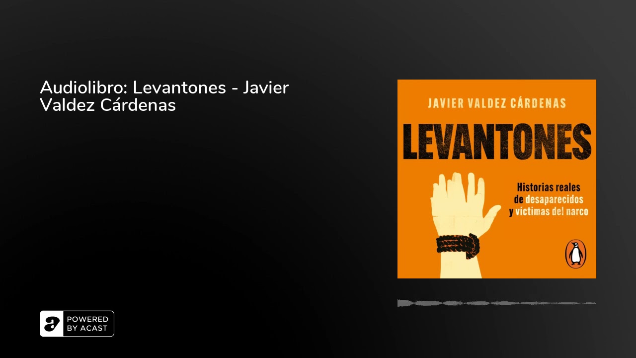 Audiolibro: Levantones - Javier Valdez C&aacute;rdenas