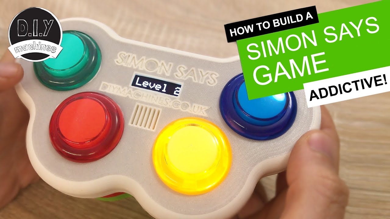 Make your own Simon Says Game - 3D Printable | Arduino Nano |  DIY Project