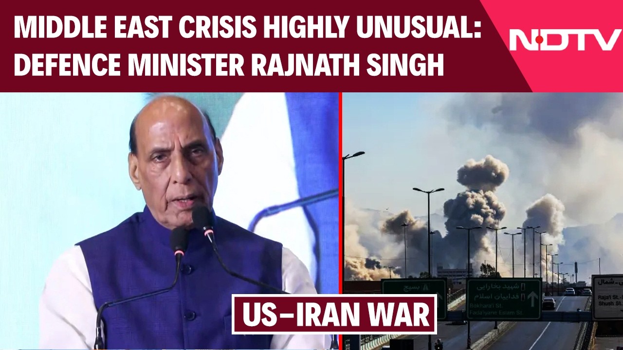 Iran US War | Rajnath Singh: Middle East Crisis 'Highly Unusual' Amid Rapid Global Shifts
