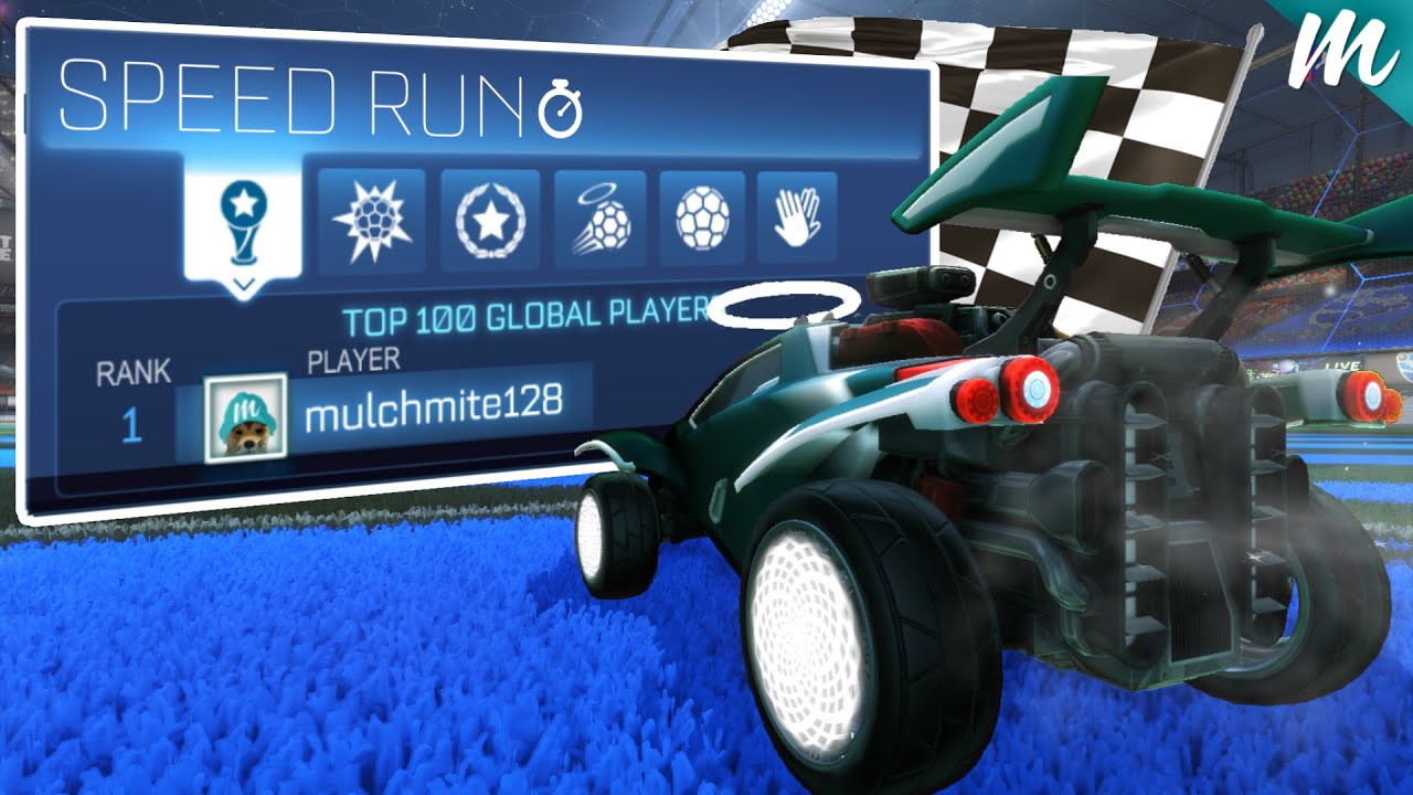 HOW I BECAME A ROCKET LEAGUE SPEEDRUNNER! *WORLD RECORD?*