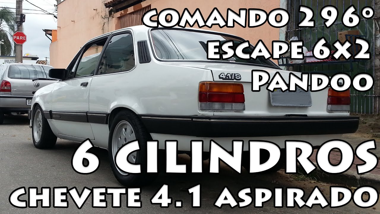 Chevette Aspirado 4.1 6 Cilindros + Comando 296 + Pandoo Pulser
