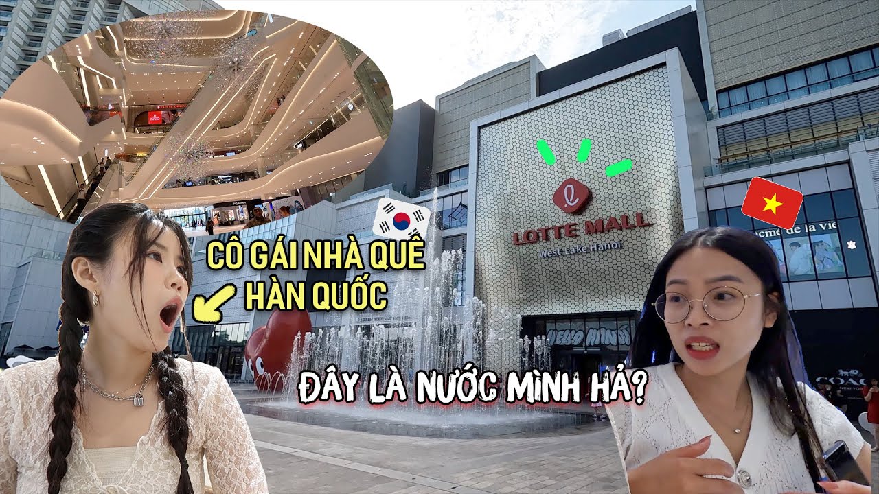🇻🇳Mình đã bị shock khi đến Lottle Mall Tây Hồ😱Chúng mình thật quê đúng k?🥲