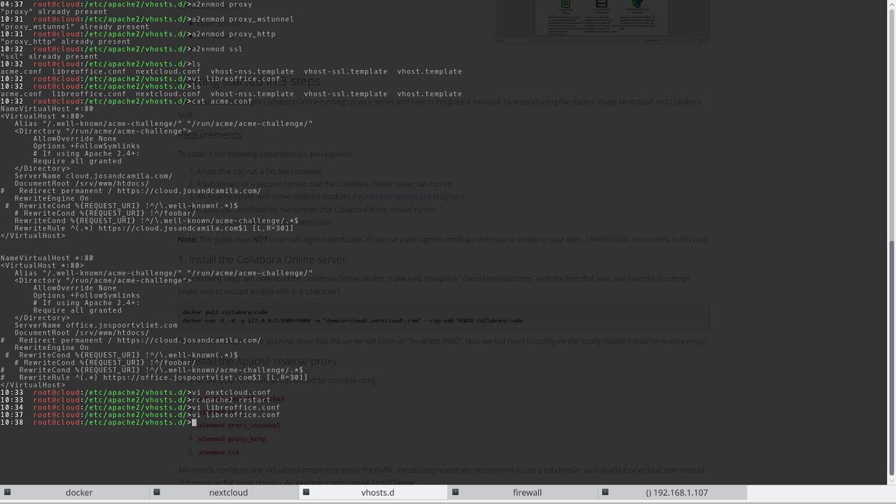 Tutorial: Collabora Online integration in Nextcloud
