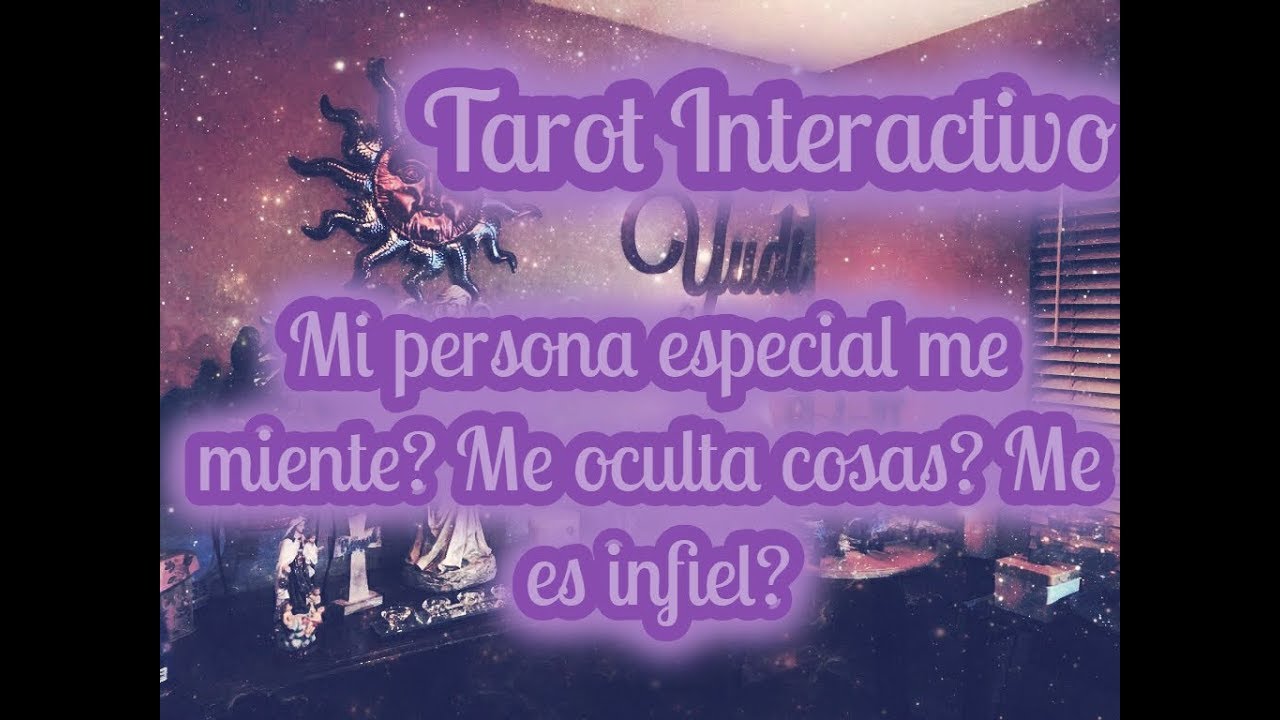 Mi persona especial me miente? Me oculta cosas? Me es infiel? 🤔