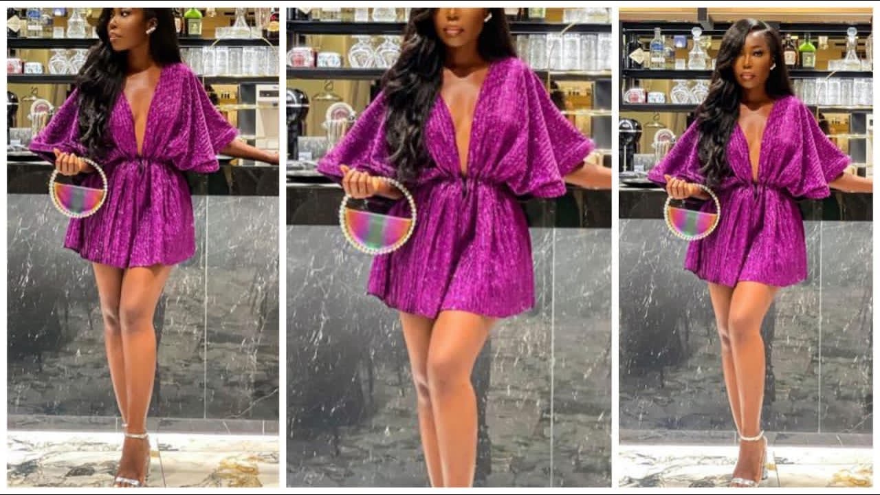 HOW TO CUT AND SEW BATWING DRESS TOP