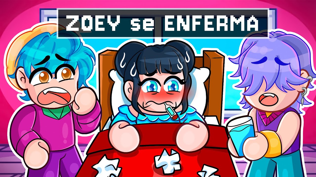 ZOEY ESTÁ ENFERMA en ROBLOX!