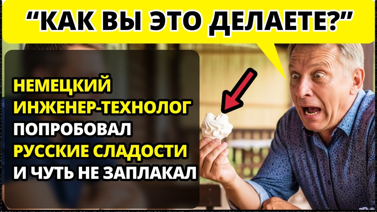 Эти 4 РУССКИЕ СЛАДОСТИ вынесли немцу мозг: захотел увезти их к себе на родину.