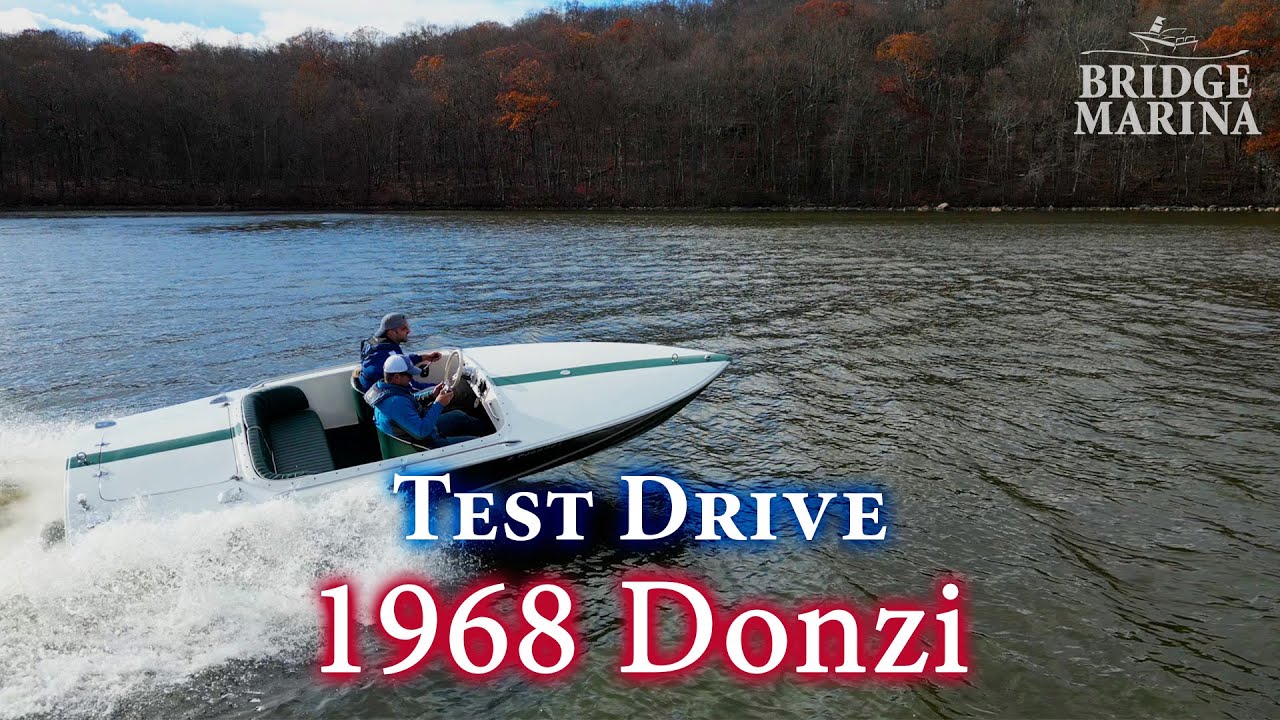 1968 Donzi: Boat Review and Test Drive by Bridge Marina
