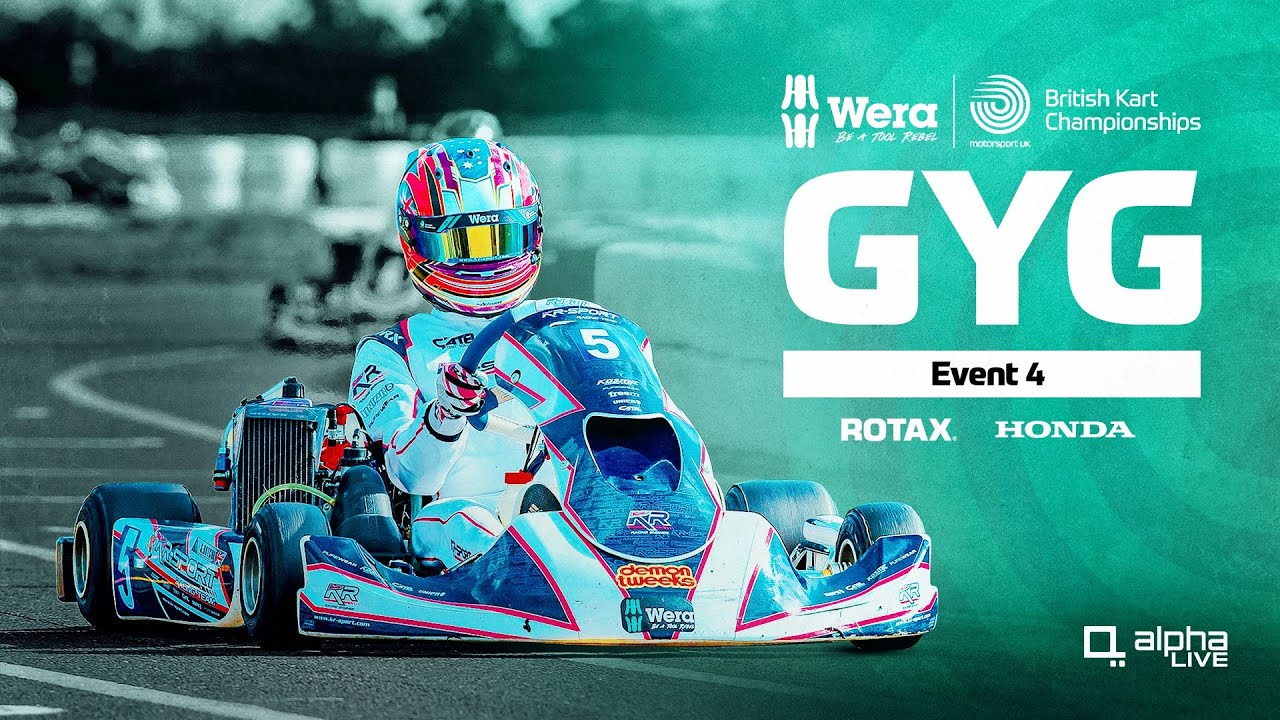 ROTAX & Honda | Event 4 | 2023 Wera Tools British Kart Championships | GYG Live Stream