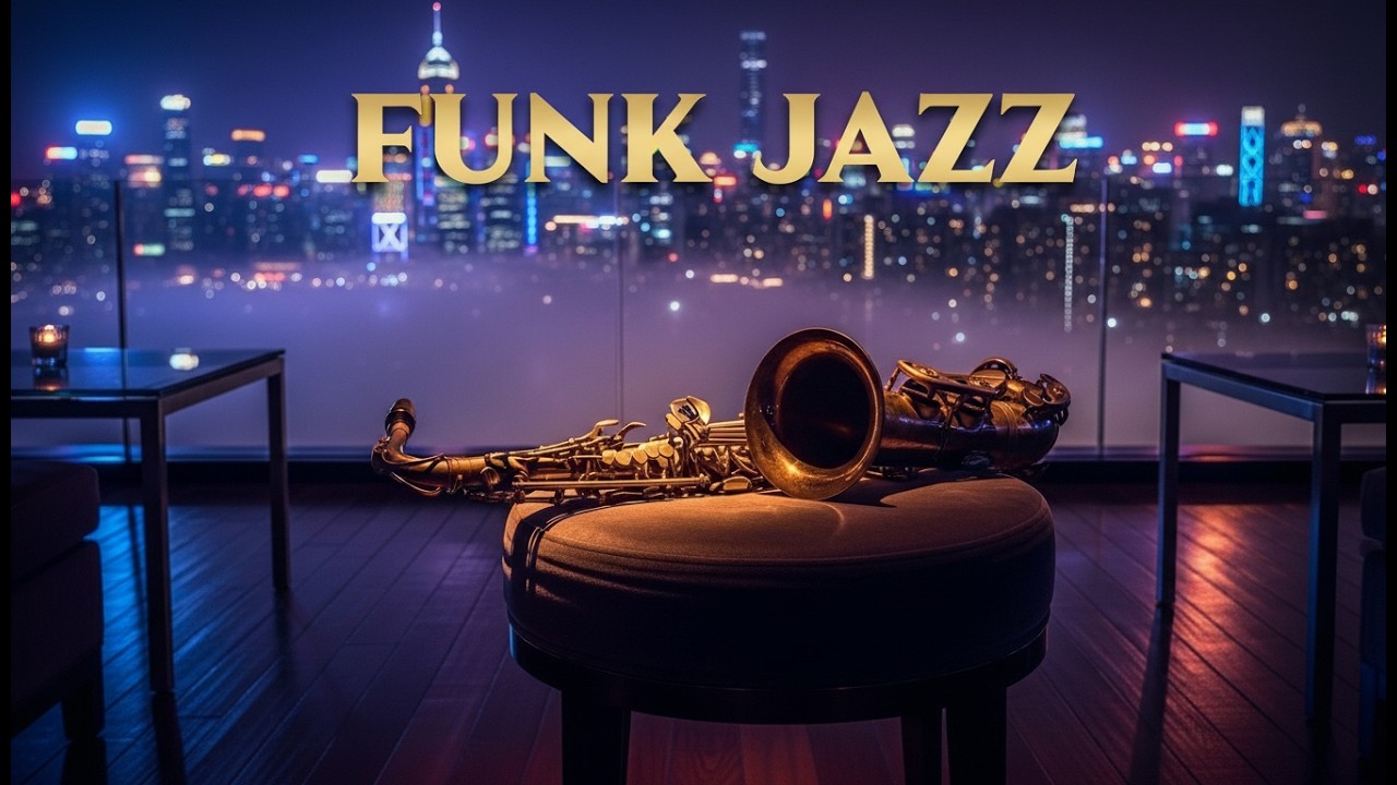Smooth Jazz Funk Mix 🎷 Late Night Urban Groove (1 Hour Lounge Music)