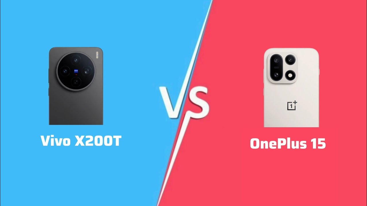 Vivo X200T vs OnePlus 15 Full Comparison 🔥l