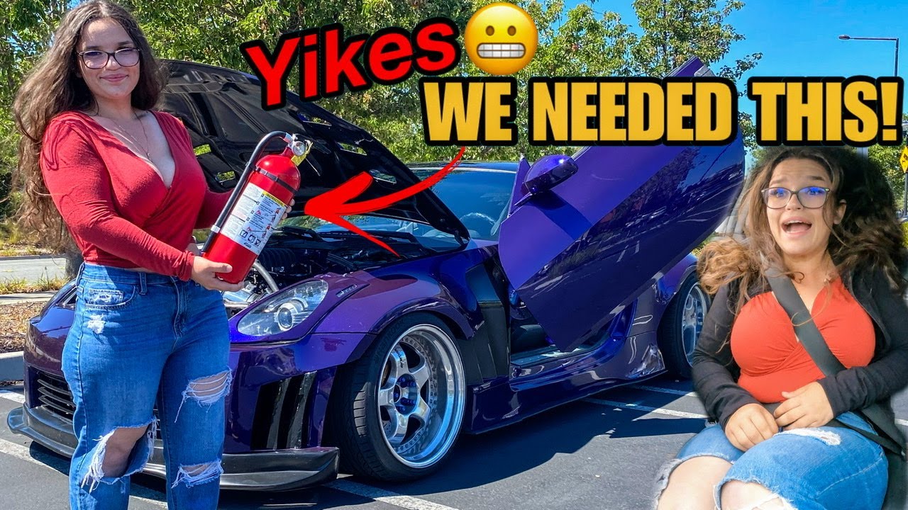 LSA 350Z Almost Caught On Fire During Ridealong/Reaction Video😬