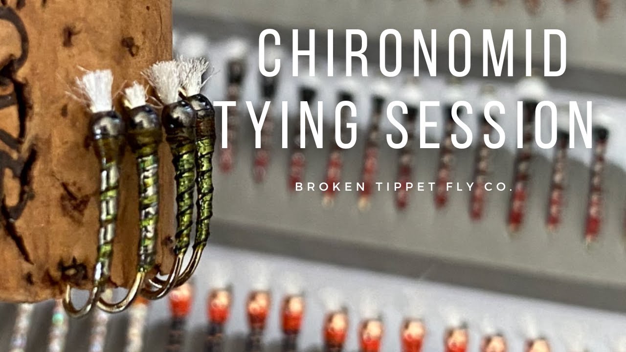 Fly Tying Session | Green Chironomids