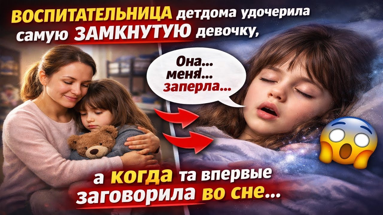 ВОСПИТАТЕЛЬНИЦА ДЕТДОМА УДОЧЕРИЛА САМУЮ ЗАМКНУТУЮ ДЕВОЧКУ, А КОГДА ТА ВПЕРВЫЕ ЗАГОВОРИЛА ВО СН