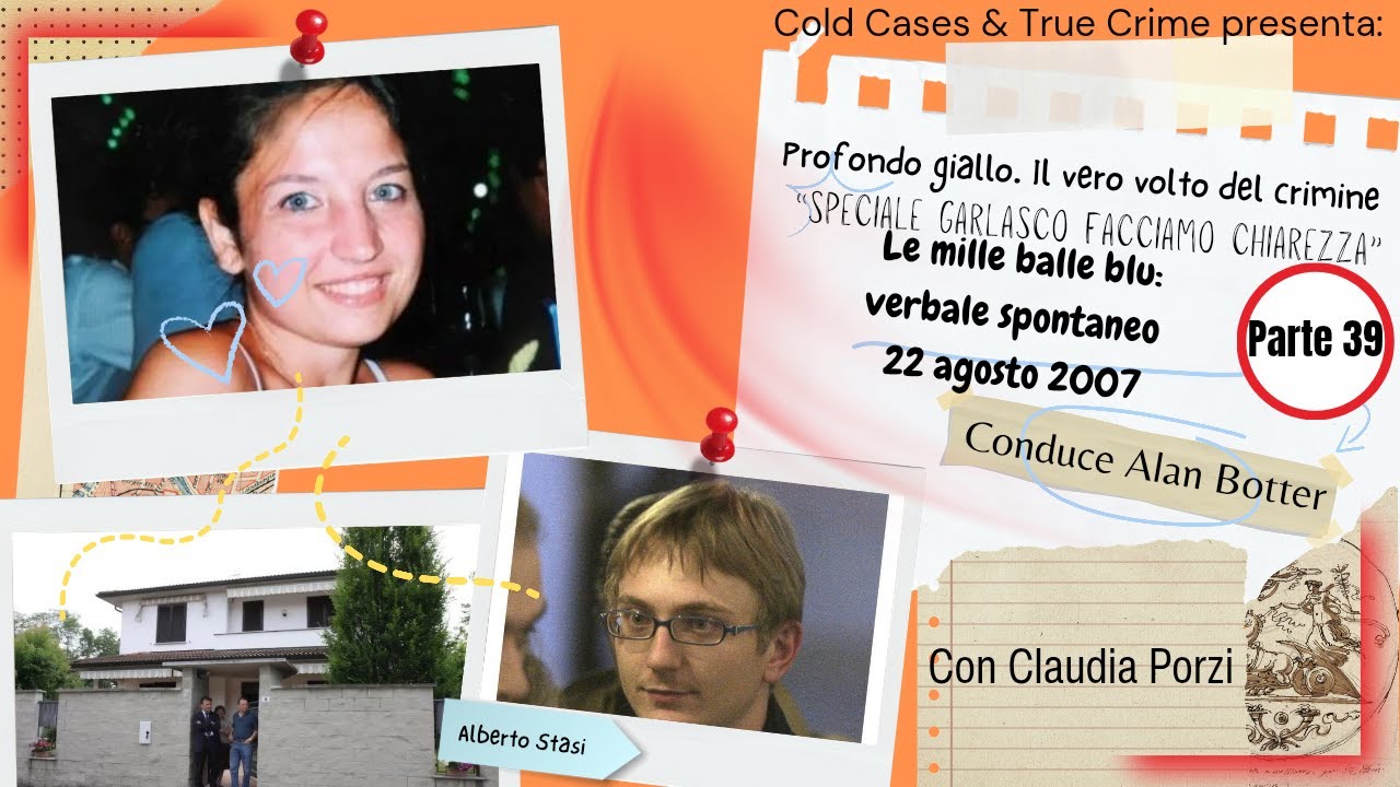 Profondo giallo. Il vero volto del crimine - SPECIALE GARLASCO: verbale spontaneo Stasi PARTE 39