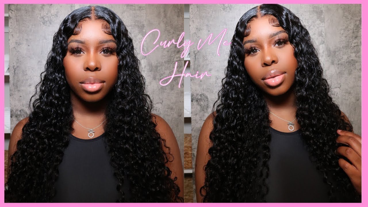 VACATION READY🌴 24'' BEST WATER WAVE WIG FROM CURLYME HAIR 😍