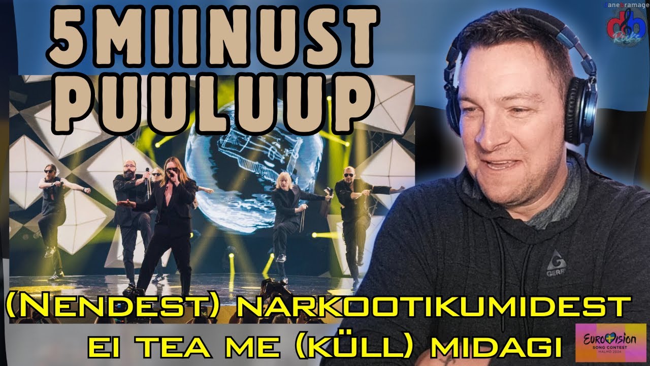 AMERICAN Reacts to 5Miinust & Puuluup - Nendest... 🇪🇪 National Performance | Estonia Eurovision 2024
