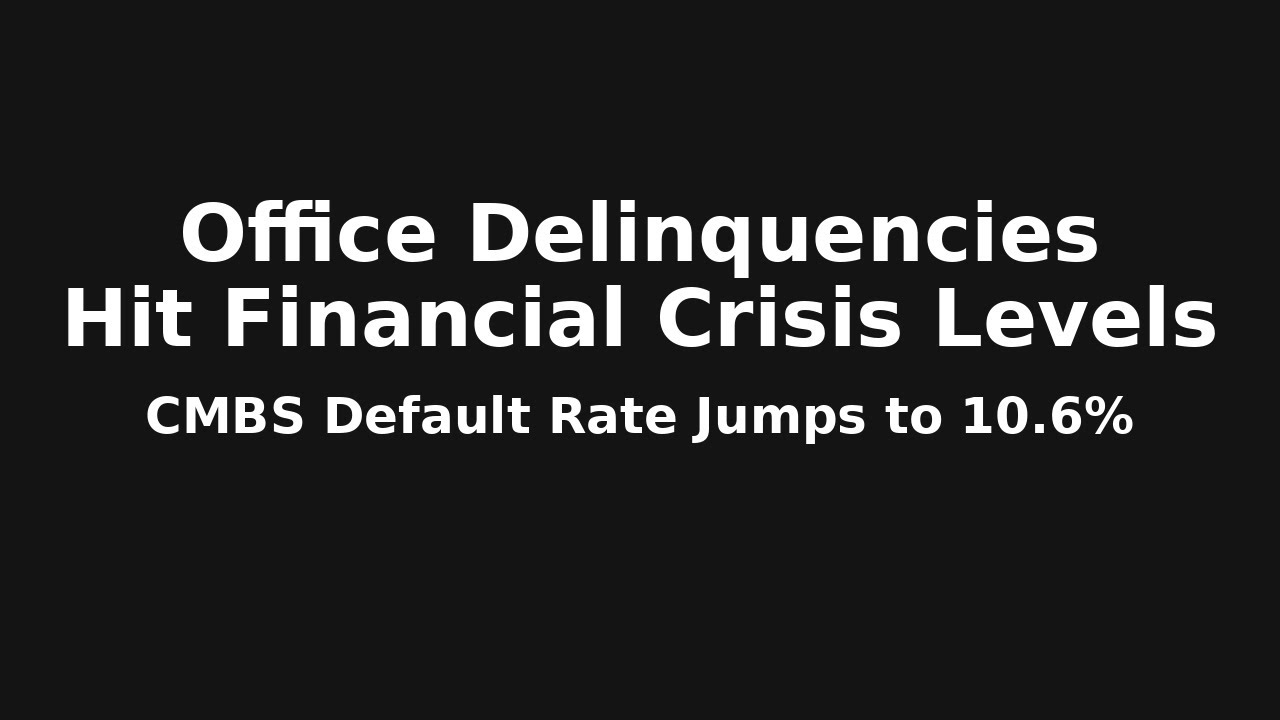 The cracks in office real estate are no longer subtle