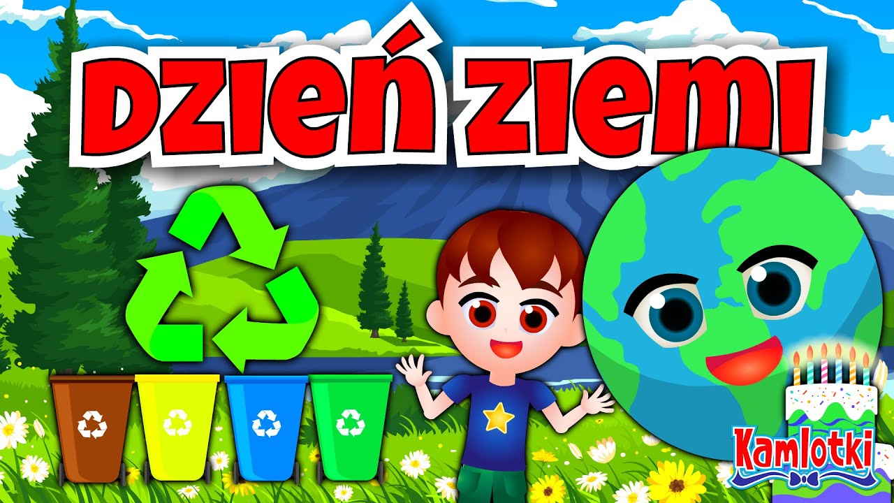 Kazio i DZIEŃ ZIEMI film edukacyjny dla dzieci 🌍 Ekologia 🌍 Kamlotki