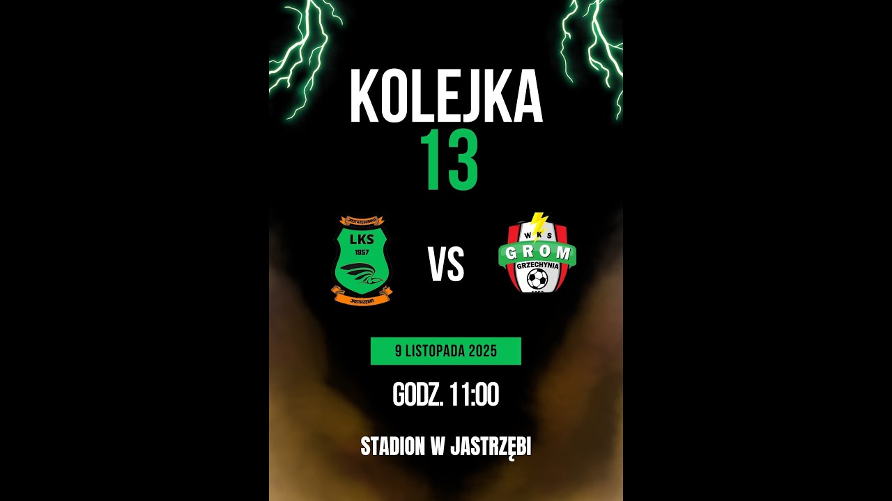 Mecz LKS Jastrzębianka vs WKS Grom Grzechynia