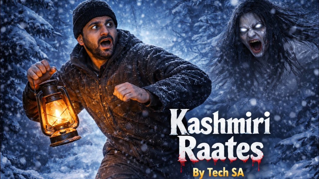 Kashmiri raates cartoon drama baraf mai aati hai raates cartoon video ghost Horror videos viral 