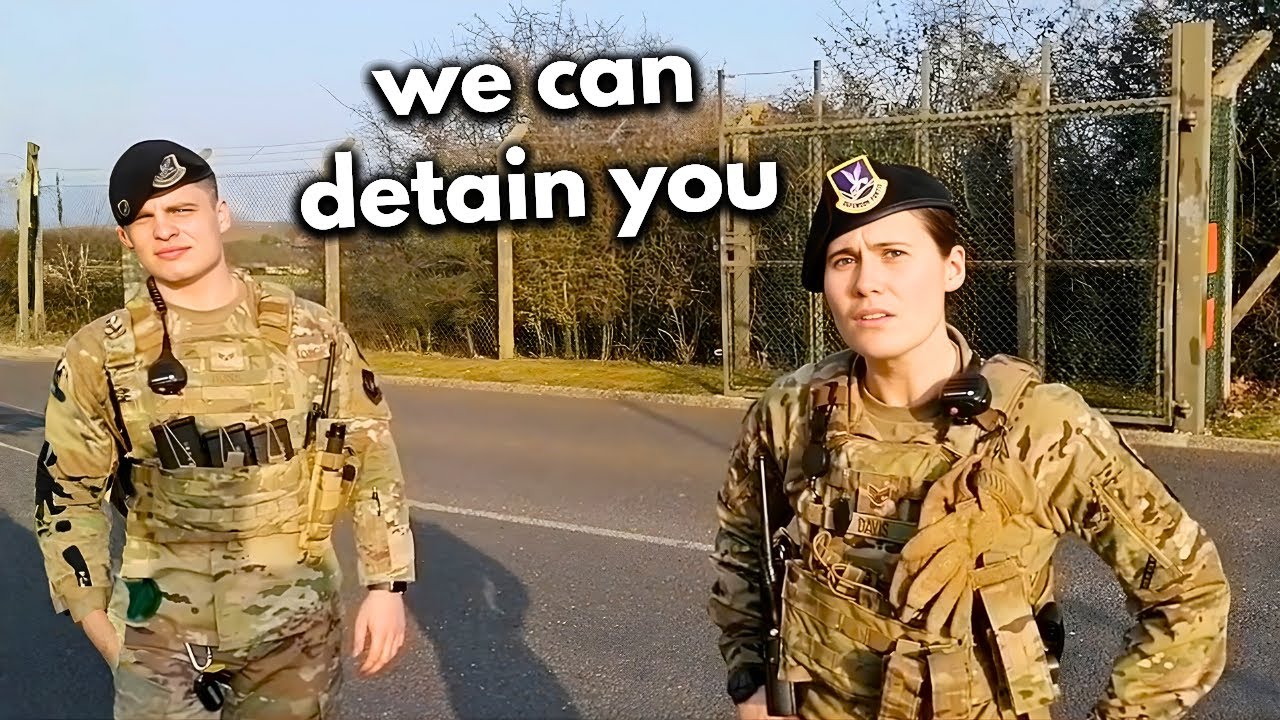 UK Police Surround Cameraman With Rifles – Then Get HUMILIATED By Their Own Oath